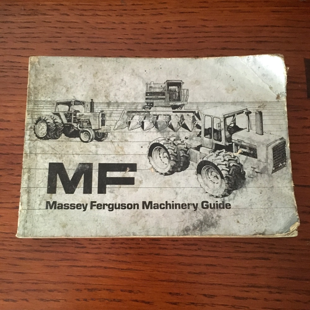 Massey Ferguson Machinery Guide Brochure